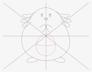How To Draw Pokemon Chansey Step - Line Art #1899658