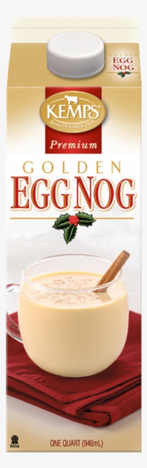 Premium Golden Egg Nog - Kemps Premium Golden Egg Nog 1 Qt. Carton #1899690
