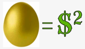 Golden Egg Png - Oval #1899989