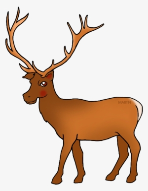 Deer Clipart Usa - Utah State Animal Elk #190111