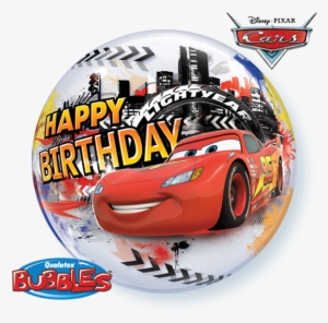 Zoom - Lightning Mcqueen Happy Birthday Balloon #190151