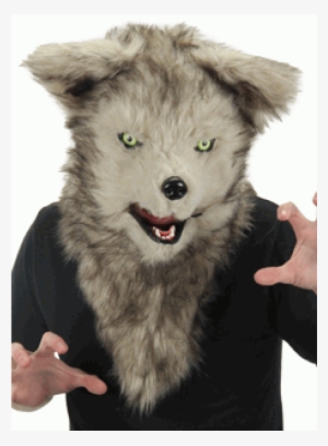 Wolf Mouth Mover Mask At Scifi Collector, Scifi Toys, - Elope Mouth Mover Wolf Mask A503750 #190154