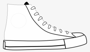 Shoes Clipart Black And White - Pete The Cat Shoe Template #190257