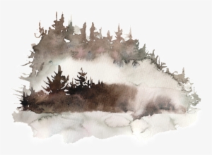 Creative Ink Painting Transparent Watercolor - Watercolor Painting #190444