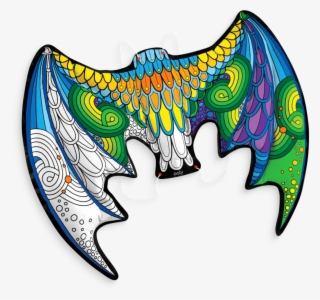 3d Colorables Colored In Wearable Dragon Wings - Toy #190782