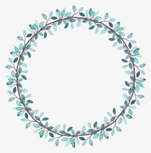 Freetoedit Ftestickers Frame Border Watercolor Green - Design #190825