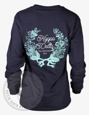 Kappa Delta Date Party Longsleeve By Adam Block Design - Long-sleeved T-shirt #191043