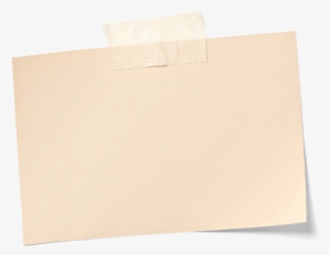 Png Tape Transparent Tape - Paper With Tape Png #191049