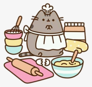 160 Images About Pusһєєň ~🍭🐱✨ On We Heart It - Pusheen Baking #191392