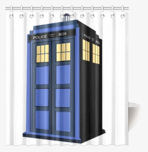 Tardis Shower Curtain 66"x72" - Revolving Door #191421