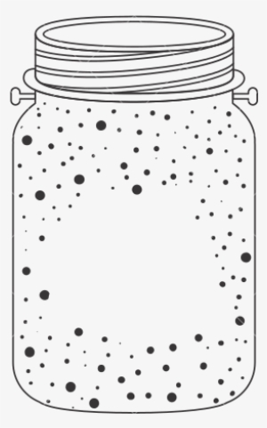 Vector Black And White Stock Icon Shared By Jmkxyy - Drawings Mason Jar #191510