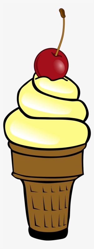 This Free Icons Png Design Of Soft Ice Cream With Cherry #191711