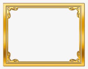 Golden Borders Png Hd