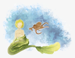 Tweek Tweak Sp Mermaid Au Fanart Mock Watercolor My - Illustration #192238