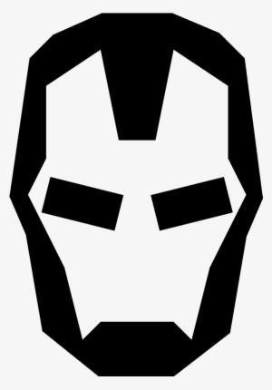 Head Clipart Iron Man - Icon Iron Man Svg #192632