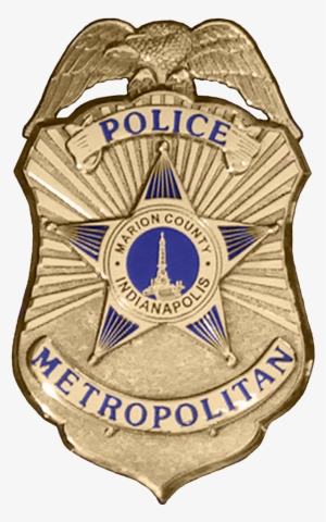 Indianapolis Metro Police Badge - Police Badge Png #192877