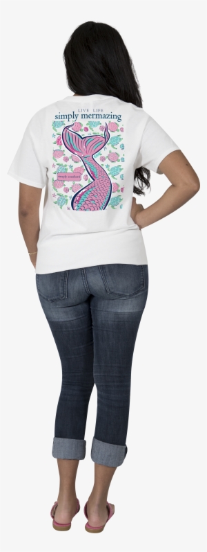 'simply Mermazing' Glitter Mermaid Tail Short Sleeve #193276 'simply Mermazing' Glitter Mermaid Tail Short Sleeve #193276