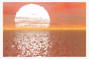 Sunset Png - Low Poly Sunset #193282