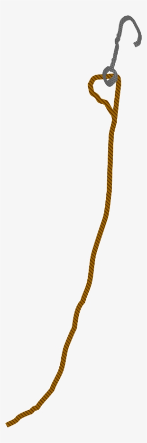 Hook And Rope Image - Hook On Rope Png #193371