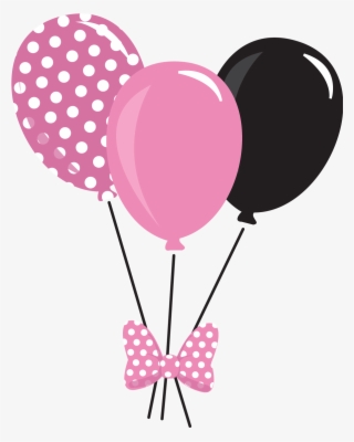 Mickey E Minnie - Minnie Mouse Balloons Clipart #193392