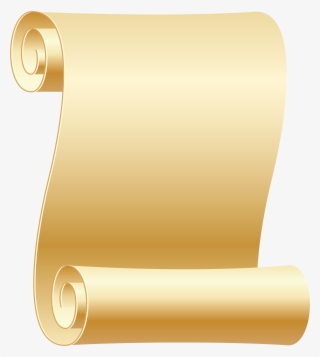 Empty Scroll Transparent Png Clip Art Image - Paper With Feather Png #193417