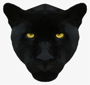 Emmasimoncic - Tumblr - Com - Low Poly Black Panther - Black Panthers Png Head #193500