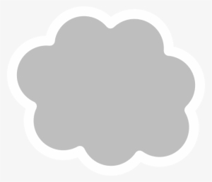 How To Set Use Cloud Icon White Border Clipart #193725