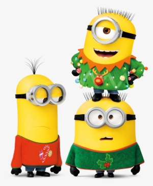 Dm3 Holiday Stacked-minions - Minions #194134