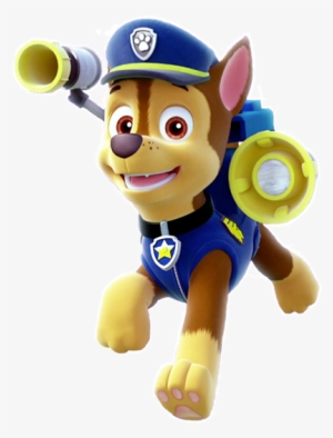 Paw Patrol Birthday - Paw Patrol Characters Chase - Free Transparent ...