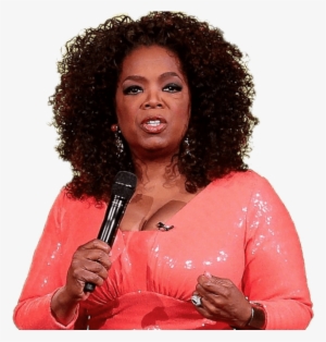 Oprah Winfrey With Microphone Png - Oprah Winfrey No Background #194880