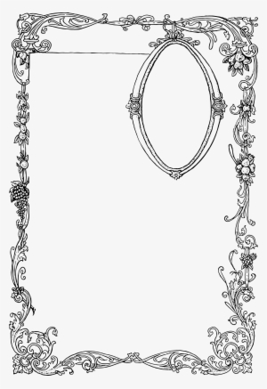 Jpg Download - Stock Vector Vintage Border #195102