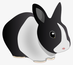 Free Vector Danko Friendly Rabbit Clip Art - Rabbit Clip Art #195419