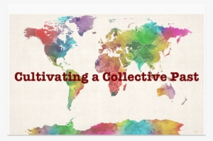 Michael Tompsett Canvas Wall Art - Watercolor Map #195513