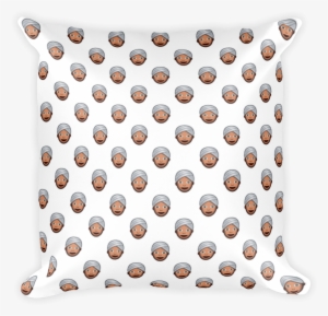 Man With Turban-just Emoji - Fried Shrimp Emoji Pillow #195563