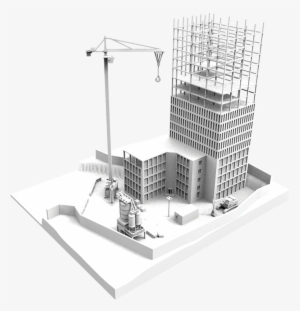 Banner Royalty Free Download Architecture Construction - Site Construction Transparent #195638