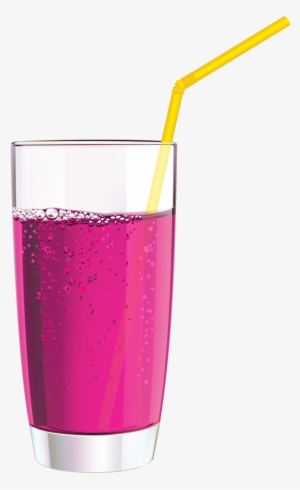 Pink Drink Png Clipart - Drink With Straw Clipart #196033