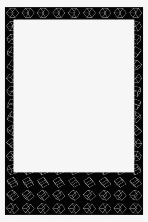Exo, Frame, And Polaroid Image - Moldura Polaroid #196141