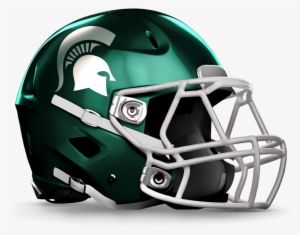 Michigan State Http - Notre Dame Football Helmet Png #196288
