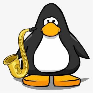 Saxophone From A Player Card - Club Penguin Saxophone #196405