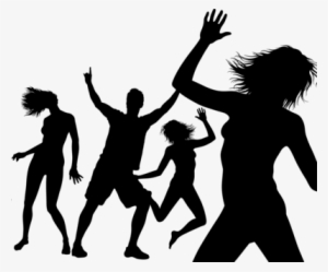 Summer Beach Party, Summer Jam, Hat Party, Silhouette - Dance Party Silhouette Png #196564