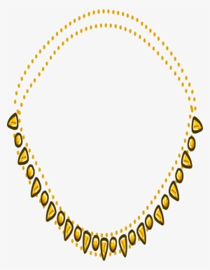 Gold Necklace Icon - Necklace #196716