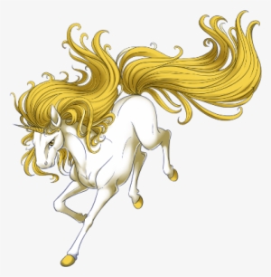 Gold Unicorn - Muscular Unicorn #197025