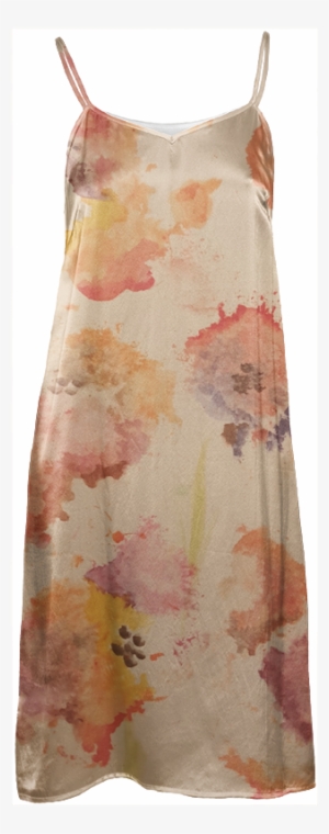 Watercolor Floral Slip Dress $114 - Pattern #197826
