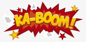 Boom Cartoon Png - Ka Boom #198082