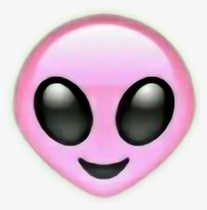 Alien Pink Cute Emoji #198394