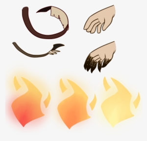 Demons Have Tails That Can Have Fur Or Hair On It, - Illustration #198415