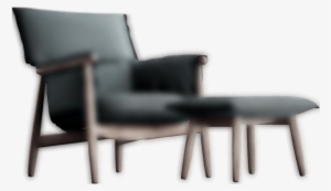 Dark Slider 2 Chair - Club Chair #198595