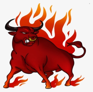 Drawing Bull Cartoon Clip Art - Raging Bull Clip Art #198816
