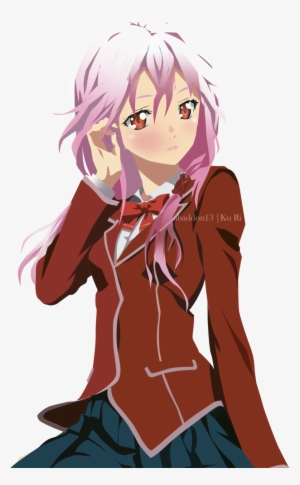 Guilty Crown Png Pic - Inori Yuzuriha School Uniform #198837