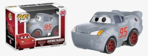 Lightning Mcqueen Primer Grey Pop Vinyl Figurine - Lightning Mcqueen Funko Pop #199097